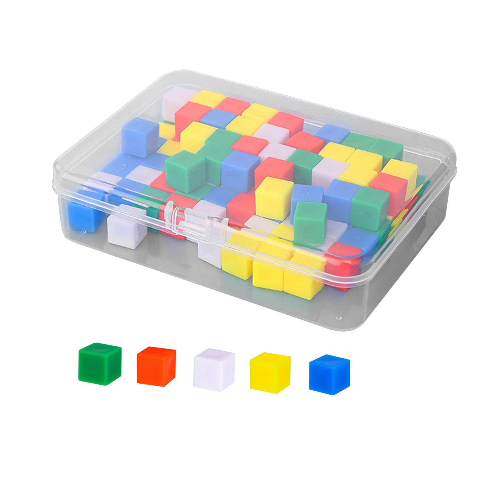 Bothyi - 100 Cubos De Centímetros Para Niños, Juguetes De Clasificación Para Manualidades Familiares Y Guarderías.