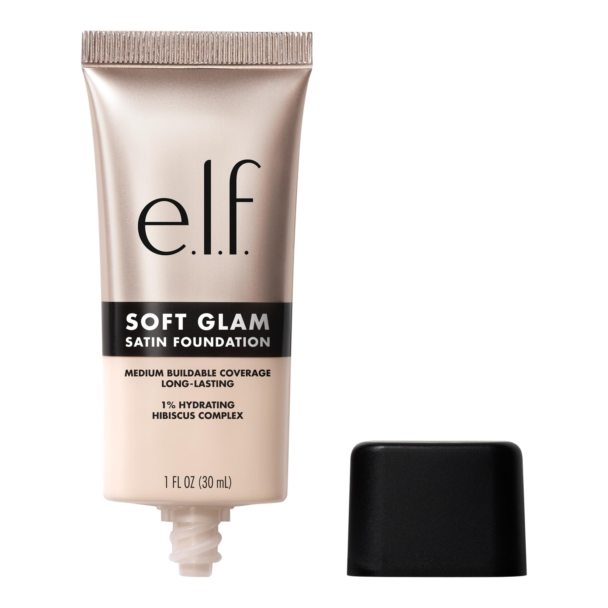 Foundation E.l.f. Soft Glam, Cobertura Media De 10 Grados Fair Cool