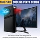 thumbnail image 5 of Mcbazel Placa frontal de repuesto negra para PS5 Pro Digital Edition, 5 of 9