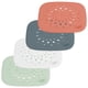 thumbnail image 2 of 4pcs, Silicone Floor Drain, Hair Catcher Hair Stopper, Shower Drain Covers, Bathtub Sink Filter Drain Strainer, Suitable For Kitchen Bathroom Bathtub, 2 of 4