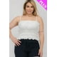 thumbnail image 1 of Top Corto Fruncido con Capas de Talla Grande, 1 of 5