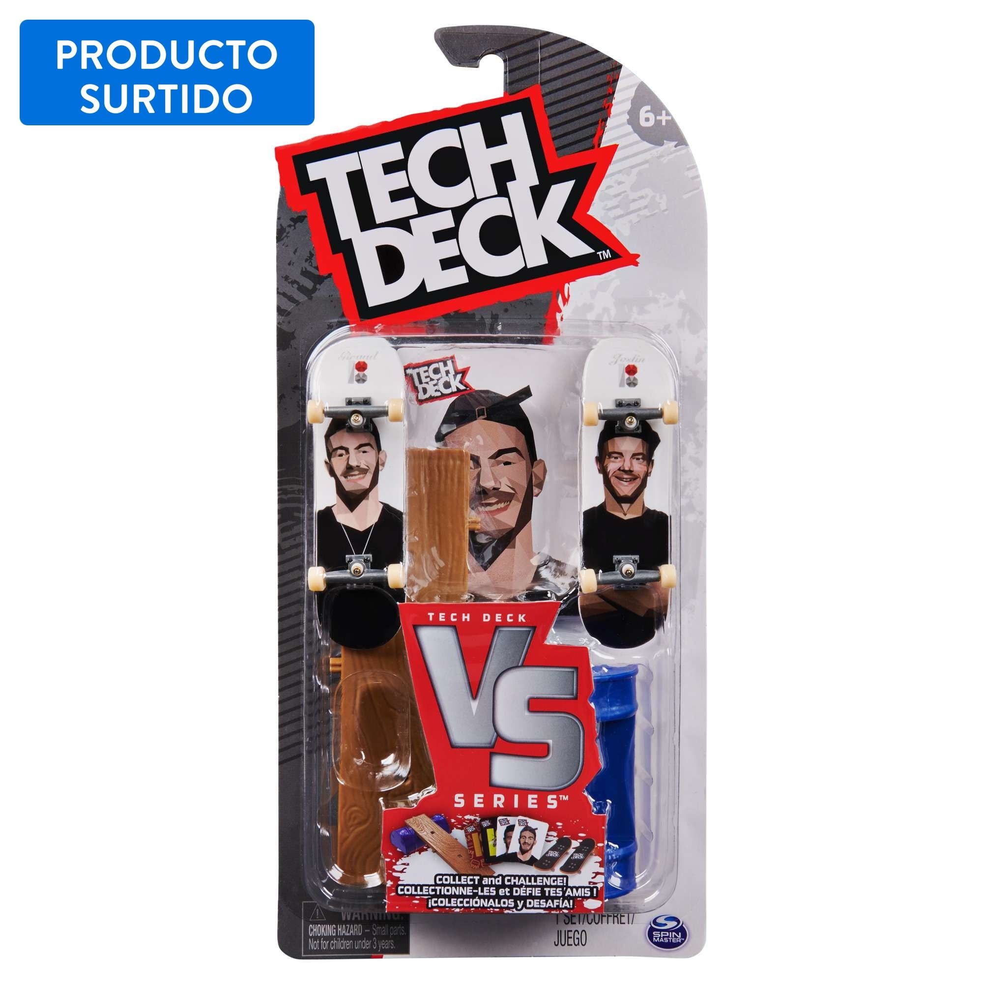 Skate Mini Para Dedos Tech Deck Versus 2 Skates Y Accs Surtido
