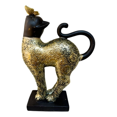 Genérico - Estatua Elegante Figura Decorativa Gato Adorno Hogar Jhn