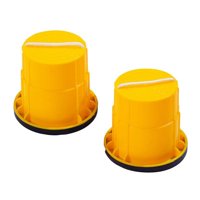 Ioensy - 2 Piezas Zancos Para Caminar Zancos De Equilibrio Antideslizantes Para Niños Sala De Estar Niñas Amarillo