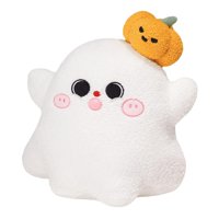 Bothyi - Cojín De Almohada De Halloween, Muñeco De Peluche 3D, Bonito Accesorio Festivo, Regalo Para Niños, Fantasma, 35 Cm X 38 Cm