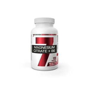 Citrato De Magnesio + B6 (120 Capsulas Vegetales) - 7Nutrition
