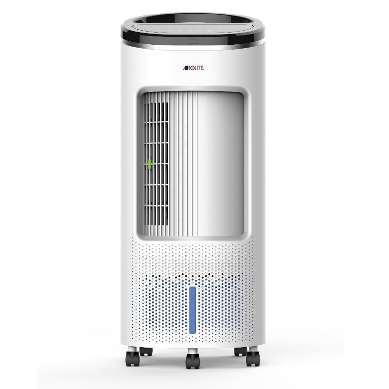 Airolite - Enfriador De Aire Evaporativo Blanco Digital Con Control Evt-2030