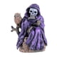 thumbnail image 2 of Adorno De Capa Morada Con Esqueleto De Halloween Para Estantería De Mesa De Fiesta, 11,4 Cm X 4,7 Cm, 2 of 5