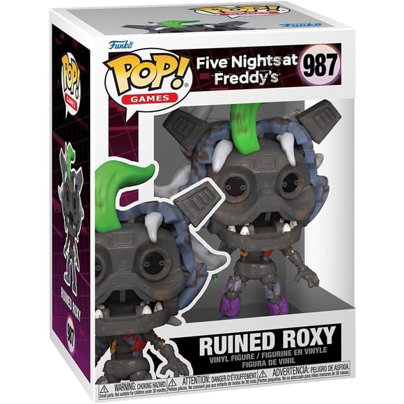 Funko Pop Ruined Roxy Five Nights at Freddys Figura 9,5cm