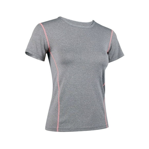 Polera Deportiva Básica Gris L