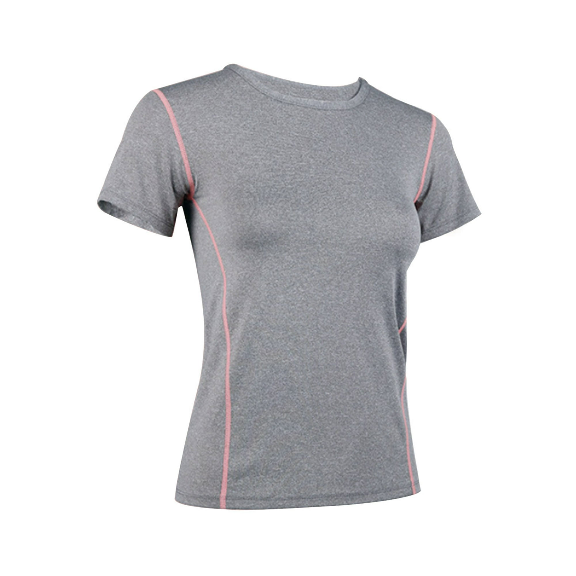 Samia - Polera Deportiva Básica Gris S