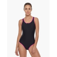 Samia - Traje De Baño Mujer Natación Con Cierre Fucsia