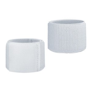 Ioensy - 2 Piezas De Espinilleras De Fútbol, Correas Deportivas, Mallas De Fútbol, Espinilleras, Correas Fijas, Color Blanco