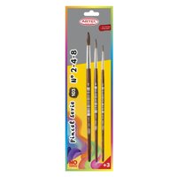 Pack Pincel N° 2 - 4 - 8 Pelo Natural 1 Un Artel