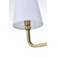 thumbnail image 4 of Aplique de Pared Living District Senna 16 Oro Satinado con Pantalla de Tela, 4 of 9