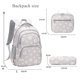 thumbnail image 2 of Set de mochilas EKUIZAI con estampado de margaritas para niñas con lonchera y estuche para lápices, 2 of 7