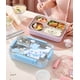 thumbnail image 3 of Set de 2 fiambreras aislantes multifuncionales de acero inoxidable Sanrio con bolsa, 3 of 7