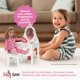 thumbnail image 5 of Juego de tocador de dormitorio Emily Rose de Doll Furniture con silla de 18 pulgadas, 5 of 9