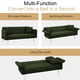 thumbnail image 2 of 70.1 "futon sofa bed, convertible double sofa bed with folding armrests for living rooms and small Spaces, 2 of 3