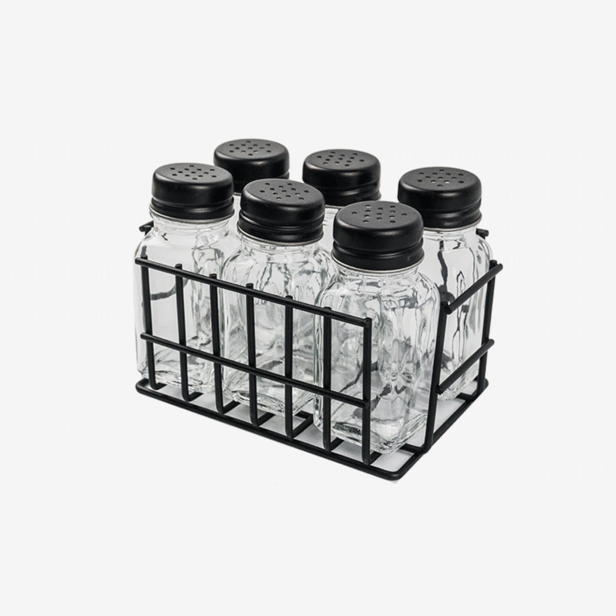 Decoexpress - Set 6 Especieros Black