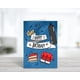 thumbnail image 2 of Tarjeta de cumpleaños inspirada en el boxeo azul Happy Birthday, 2 of 3