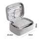 thumbnail image 2 of Bolsa de cosméticos sencilla, portátil, de almacenamiento multifunción, hecha con patrón de oveja., 2 of 7