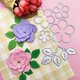thumbnail image 1 of Troqueles de metal Kashoer de rosa 3D para scrapbooking, 1 of 4