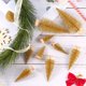thumbnail image 5 of Miniárbol de Navidad artificial SATINIOR Sisal Snow, 60 unidades, 5 of 7