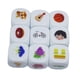 thumbnail image 1 of Juego De Dados De La Familia De Los Dados De La Historia De Los Cubos De Acrílico De 9pcs Para Los Ni?os, 1 of 5