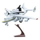 thumbnail image 2 of Colección De Aviones De Transporte Para Decoración De Escritorio, Regalo De Navidad, Juguetes Para Niños, Líneas Azules, 2 of 5