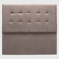 Cabsur - Respaldo Cama Max 2 Plazas Gris