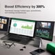 thumbnail image 5 of Monitor Trio 3 Pro para Laptop 14.1" 1400p QHD Triple Pantalla, 5 of 9