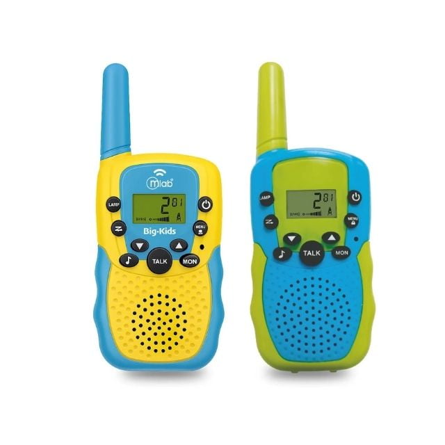 Radios Walkie-talkies Big Kids Para Niños 2 Radios Mlab 22 Canales