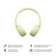 thumbnail image 3 of Audífonos Headphones Sony WH-CH520/Y Amarillo Bluetooth Azul, 3 of 13