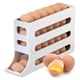 thumbnail image 2 of Dispensador De Huevos Con Ruedas, Contenedor De Huevos Con Ruedas Para Nevera, Automático, Para Cocina, Blanco, 2 of 4