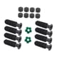 thumbnail image 5 of 8pcs mesa de reemplazo de fútbol manipular empuñaduras de futbolín, con 2 pequeños pelotas de fútbol, ​​reemplazar piezas, accesorios de fútbol de Balones de fútbol verdes, 5 of 5