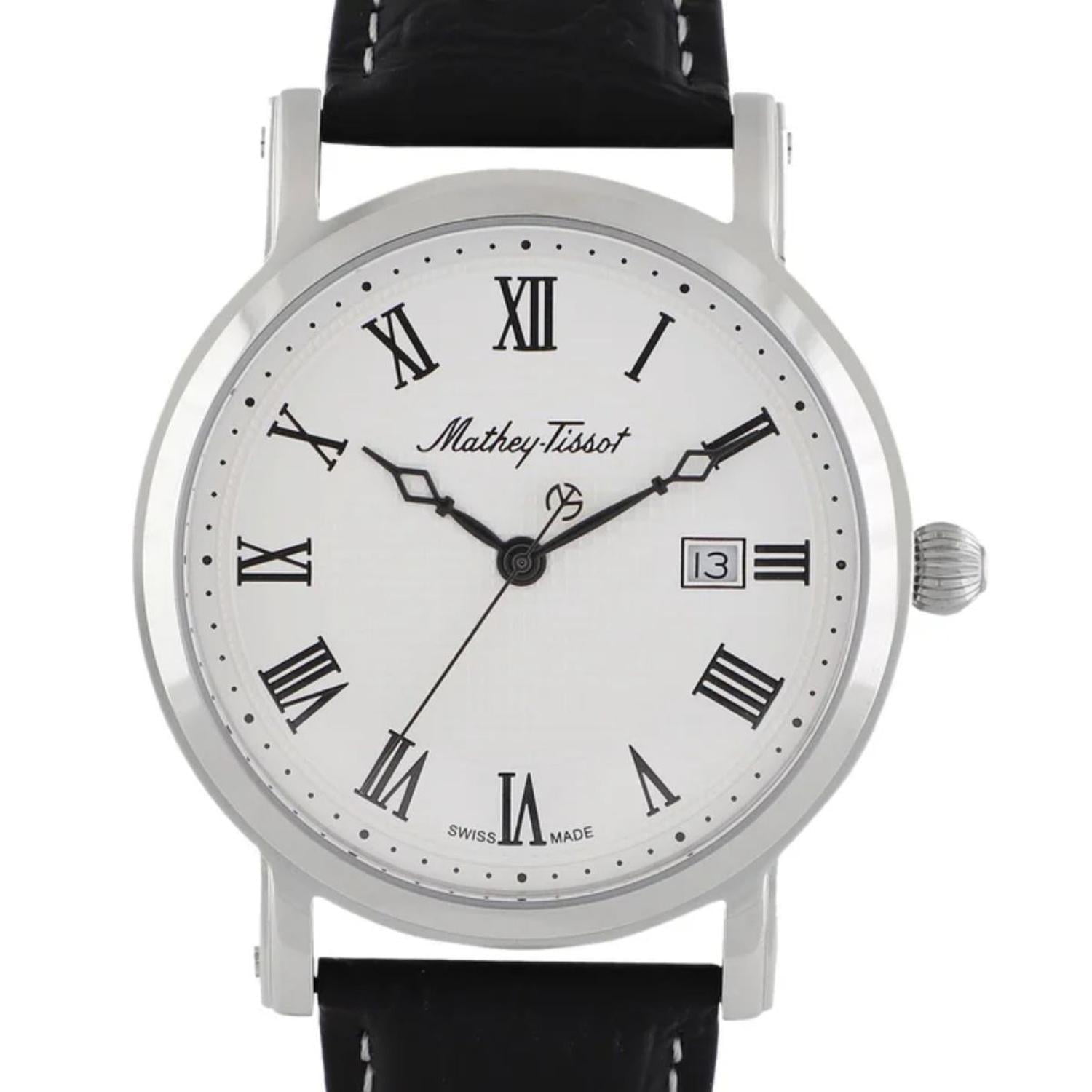 Reloj Mathey-tissot Unisex City Leather H611251abr