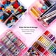 thumbnail image 5 of Contenedor De Almacenamiento Para Manualidades De 3 Niveles Rosa Con Separadores, 5 of 7