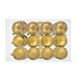 thumbnail image 1 of 16 Esferas Navideñas Bambalinas 8 Cm Dorado Decoracion, 1 of 3