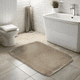 thumbnail image 2 of Alfombra De Baño Flannel 50x80cm Absorbente Beige #1, 2 of 3