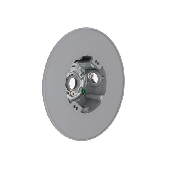 Caja eléctrica BELL gris de 10 cm para ventilador de techo – capacidad 70 lb