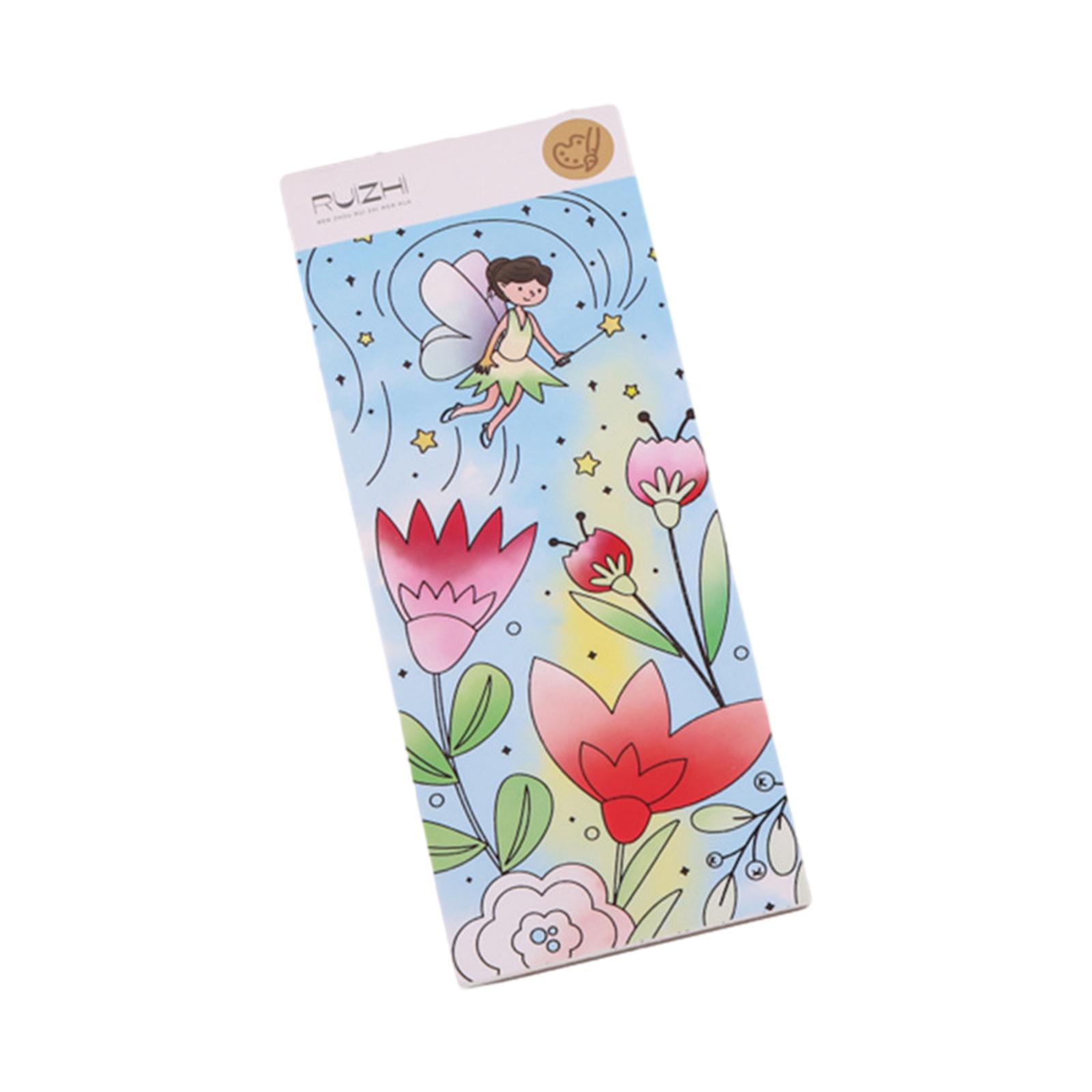 Magideal - Libro De Pintura De Acuarela Marcadores De Acuarela Libros De Actividades Acuáticas De Ocio Dibujo Artes Juguete Para Niños Niños Unisex Niñas Regalos Bosque