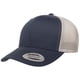 thumbnail image 1 of Gorra Yupoong YP Classics Retro Trucker Navy Silver talla única, 1 of 2
