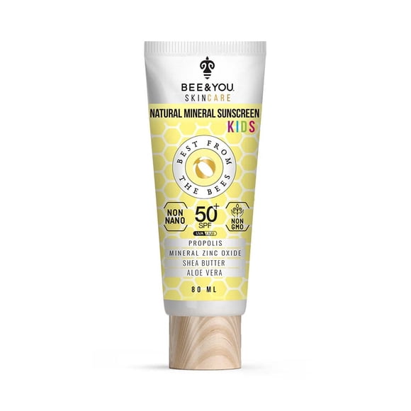 Protector solar Bee & You Kids 100% natural SPF 50 80 ml