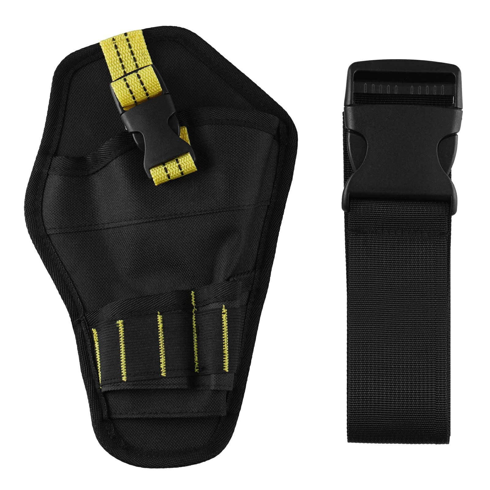 Xusx111 - Estuche De Tela De Oxford De Lujo, Bolsa De Cintura De Herramienta De Taladro Eléctrica Portátil Con Correa Ajustable - Bolsillo Múltiple Para Taladro / Destornillador / Pinzas De Almacenami