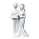 thumbnail image 2 of Estatua Pareja Resina Blanca, 2 of 3