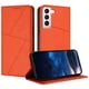 thumbnail image 1 of Funda Cartera Magnética para Samsung Galaxy S21 Protección Antichoque con Ranuras Naranja, 1 of 6