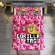 thumbnail image 2 of Pink Camo Gorilla Tag Comforter Set Soft 3 Pcs Twin Bedding Sets Thicken for All Season, 2 of 5