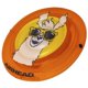 thumbnail image 1 of Flotador inflable para piscina AIRHEAD Llama pixelada 157 cm naranja, 1 of 7