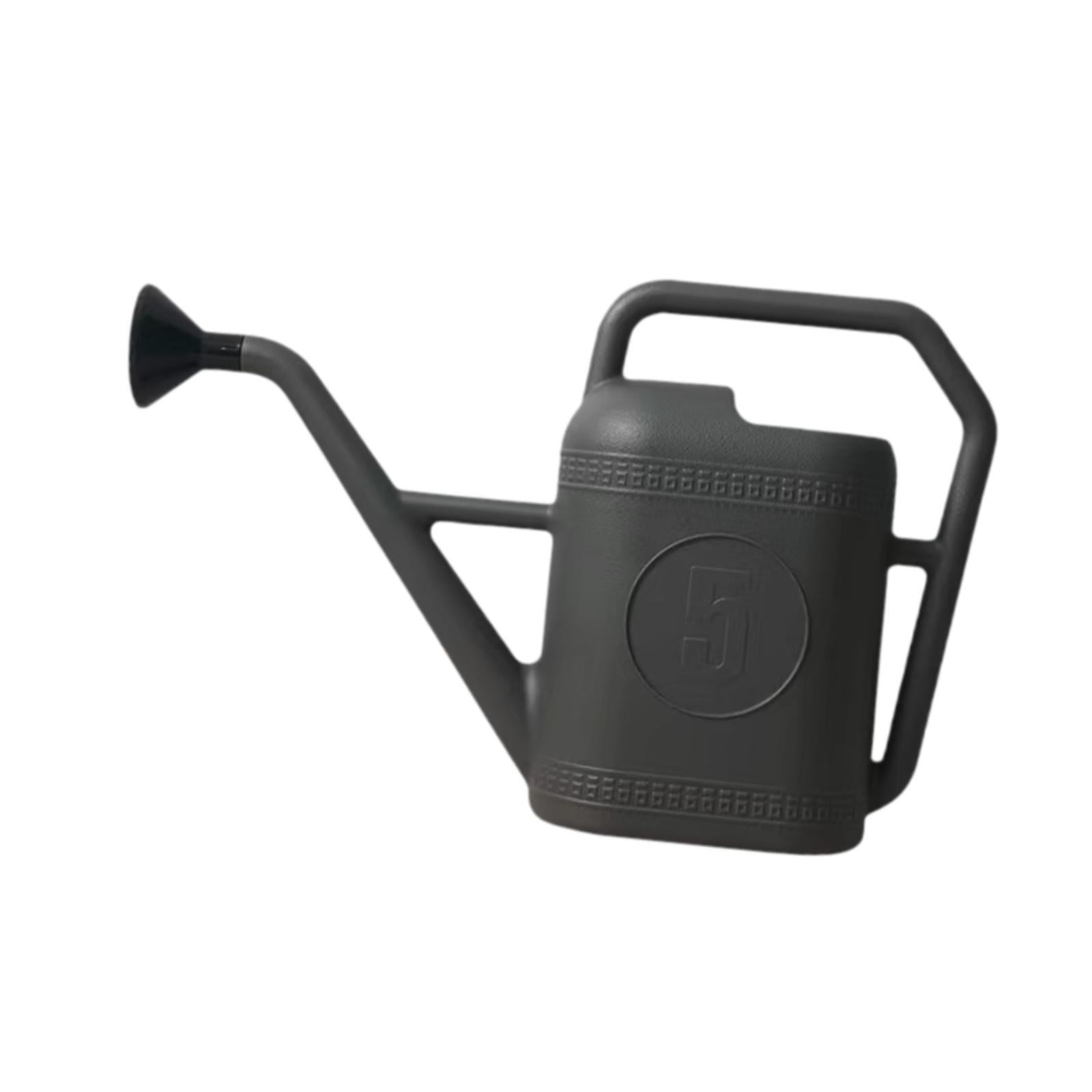 Magideal - Regadera, Regadera De Jardín, Macetero, Lata De Agua, Parterre De Flores Con Mango Portátil, Cabezal De Aspersor De Patio, Botella, Herramienta De Jar 5 Litros